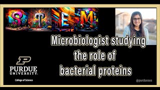 Microbiologist studying the role of bacterial proteins [upl. by Luemas]