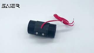 10w  50w plastic flow switch horizontal  vertical installation flowswitch reedsensor [upl. by Aridaj]