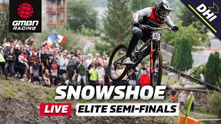 Snowshoe Elite Downhill SemiFinals  LIVE DHI Racing [upl. by Einohpets]