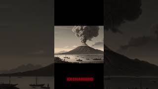 The terrifying moments before it EXPLODED naturaldisaster volcano eruption krakatoa 1883 [upl. by Rebmak467]