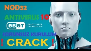 ESET NOD32 Antivirus 10 Full Sınırsız CRACK İndir  Kurulum [upl. by Artinak]