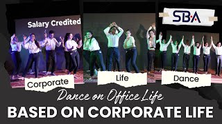 CORPORATE DANCE BY SBA EMPLOYEES  FUNNY CORPORATE DANCE [upl. by Aloibaf]