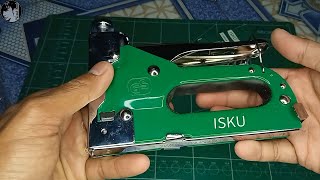 Review Staple Gun ISKU 3 IN 1 [upl. by Valera]