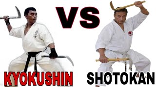 Kyokushin VS Shotokan [upl. by Madelena234]