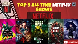 TOP 5 MOST WATCHED NETFLIX SHOWS quotALL TIMEquot [upl. by Cain]