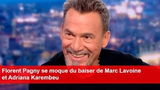 Florent Pagny se moque du baiser de Marc Lavoine et Adriana Karembeu [upl. by Jocelin921]