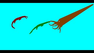 Gecko7 Battles Nothosaurus vs Giant Orthacone [upl. by Lidda]