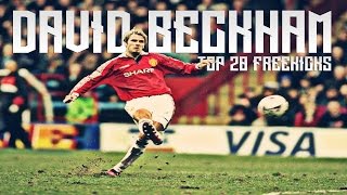 David Beckham  Top 20 Best Freekicks of All time [upl. by Schoenfelder]