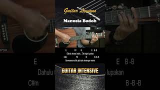 Manusia Bodoh  Ada Band  Tutorial Chord Gitar Mudah dan Lirik [upl. by Niraj]