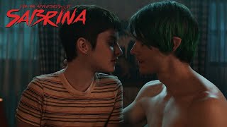 Robin Reveals to Theo His Hobgoblin Origin  Chilling Adventures of Sabrina S03E07 [upl. by Ladiv]