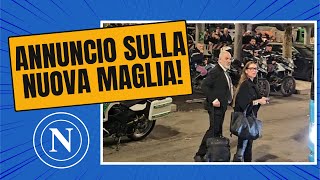 ANNUNCIO DI VALENTINA DE LAURENTIIS 🚨  Centra la NUOVA MAGLIA DEL NAPOLI 😍 [upl. by Sifan637]