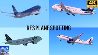 Windy Santiago Int’l Airport Plane Spotting  RFSReal Flight Simulator  Ultra Realism 4K [upl. by Melody945]