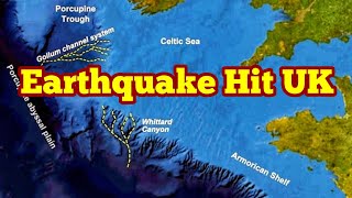 Earthquake Hit UK Cornval Ophiolite Sequence Plate Tectonics Lizard Point Britain England [upl. by Regor715]