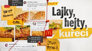 McDonalds uvádí Lajky hejty kuřecí [upl. by Ocirred]