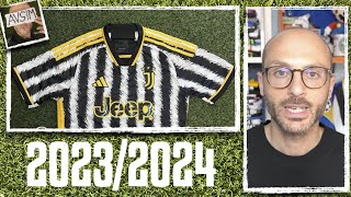 La nuova maglia home Juventus 20232024 brutta  Avsim Out [upl. by Eirahcaz425]