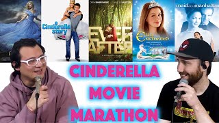 We watched FIVE different CINDERELLA movies Commentary amp Reaction Compilation [upl. by Enirtak]