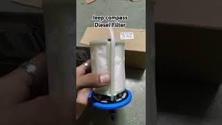 Jeep compass Diesel Filter  jeepcompass fuelfilter unboxing [upl. by Lilithe]