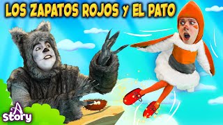 Los Zapatos Rojos y El Pato  Cuentos infantiles para dormir en Español [upl. by Festus]