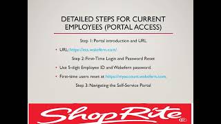 How to Access ShopRite Pay Stubs amp W2s [upl. by Fax543]