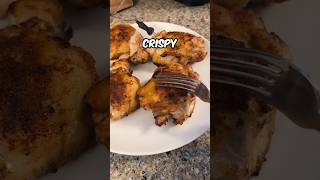 Crispy Air Fried Chicken Thighs carnivorediet [upl. by Nevaed]