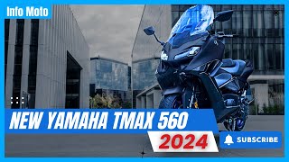 2024 YAMAHA TMAX 560  TRAILBLAZER IN MAXISCOOTERS [upl. by Ivor]