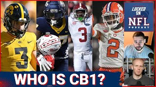 NFL Draft Who is CB1  Cooper DeJean vs Quinyon Mitchell vs Terrion Arnold vs Nate Wiggins [upl. by Norina834]