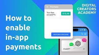 How to enable inapp payments in the Andromo app on the ChatGPT example Android [upl. by Cari]