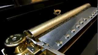 リュージュオルゴール144弁 パッヘルベルのカノン REUGE Music box Canon in D Pachelbel [upl. by Gredel]