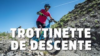 Les Menuires  Trottinette de descente [upl. by Mandel]