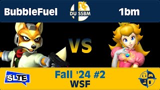 Drexel Melee Fall 24 2 BubbleFuel Fox Vs AHFC  1bm Peach  Winners Semifinals [upl. by Ettesus692]