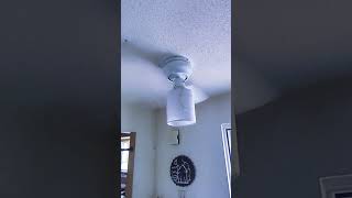 5 ceiling fans wobbling with iPhone ringtone ceilingfan funny shorts crazy [upl. by Irik958]