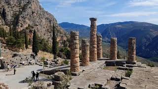 20241009  Greece  Delphi  Temple of Apollo [upl. by Angrist810]