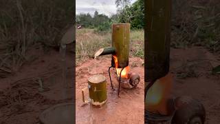 Survival Skills Steam Distiller for Dirty Water in Extreme Conditions camping bushcraft outdoors [upl. by Kelbee707]