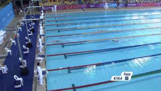 Womens 400m Freestyle Swimming Heats  Singapore 2010 Youth Games [upl. by Elayne]