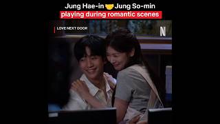 BTS forget the cake someone catch JungHaein JungSomin LoveNextDoor Netflix [upl. by Teagan]