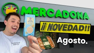 NOVEDADES MERCADONA🔥🌞 Agosto 2024 6 Productos Nuevos✅ [upl. by Neimad]