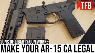 How to Make Any AR15 Legal in California [upl. by Bornstein71]