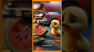 Cute cartoon duck aikartun bebek ai bersedih animation funny subscribe fyp shorts trending [upl. by Yor]