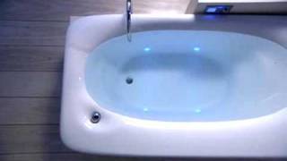 Kohler Bathroom Products  Baths amp Whirlpools  Air and Bubble Massage Technology [upl. by Ahtoelc707]