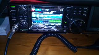 ICOM 7300 LDG IT 100 tuner [upl. by Larentia]