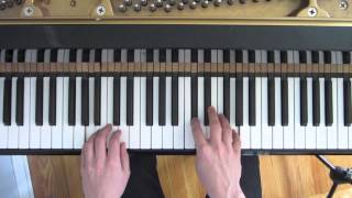 Jazz Piano Lesson 38 3rds and 7ths Voicing Exercise Part 2 [upl. by Aoh706]