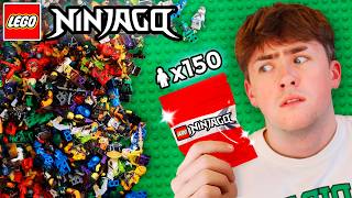 I Opened 150 NINJAGO MINIFIGURE Packs… [upl. by Asillim593]