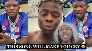 Portable drops Emotional tribute Song for Mohbad Death as he Attack Sam Larry and Naira Marley [upl. by Jaquiss]