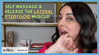 Self Massage amp Release the Lateral Pterygoid  Priya Mistry DDS the TMJ doc lateralpterygoid [upl. by Assilanna758]