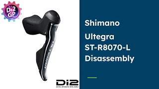 Shimano Ultegra STR8070L Disassembly instructions [upl. by Aneej233]