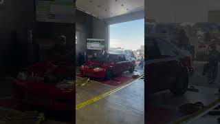 Dyno Day 500 HP Turbo GSR Pump Gas automobile dragracing dyno honda bseries kseries turbo [upl. by Aihsemot]