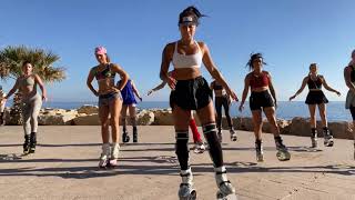 Kangoo Jumps workout 56 Fitness Tour Calpe Spain [upl. by Ainaled]