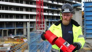 Hilti CFSCID Firestop Castin Device  Customer Review [upl. by Anauqcaj]