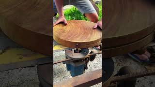 The process of making a solid wood cutting board [upl. by Gunning]