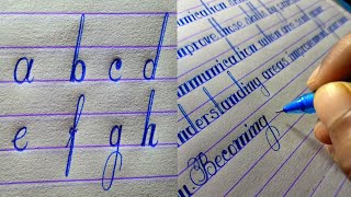 New style handwriting practice  How to improve handwriting for beginners  Beautiful handwriting [upl. by Lattie]